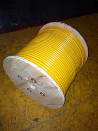 75 Ohm VHF Leaky Feeder Coaxial Cable In Mine , Fire Retardant Jacket
